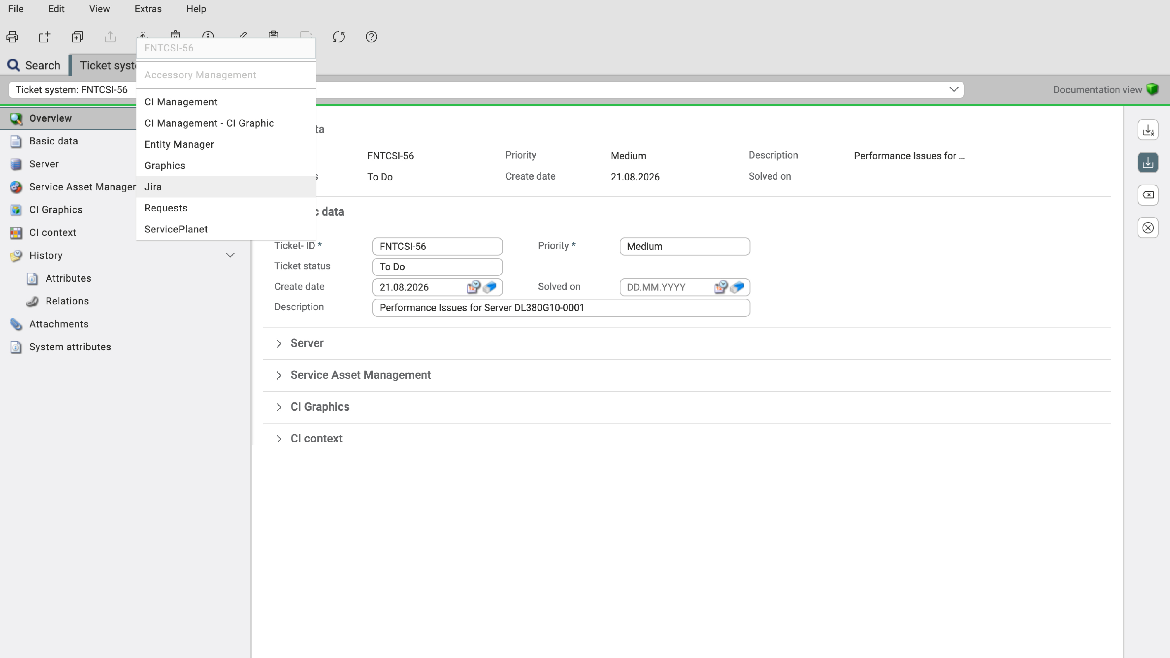 Direct Link Between Jira and FNT Command