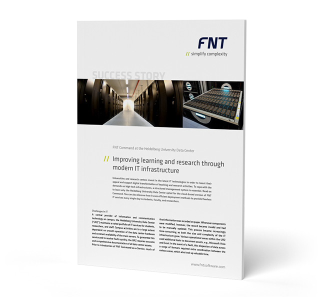 Sucess Story URZ Heidelberg